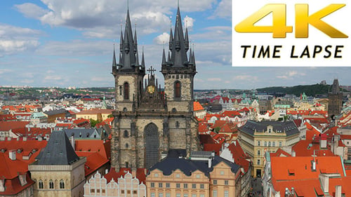 View of Prague, Old Town Square, Czech Republic