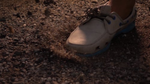 Breaking Run On Ground Debris