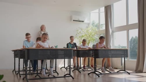 Teacher with Children in Classroom