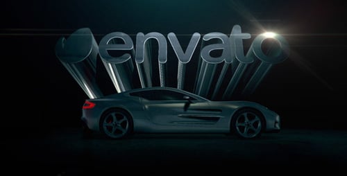 Cinematic Sports Car Assembly Reveal Intro