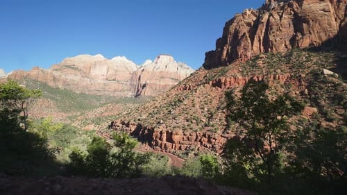 Dolly Shot In Zion National Park 1