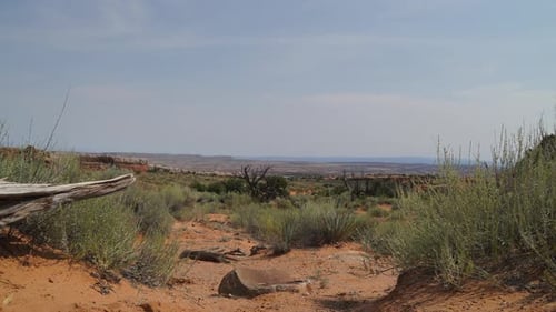 Dolly Shot Of Arches National Park 1