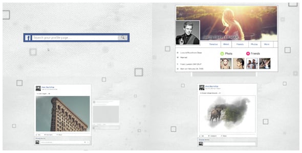 Dynamic Social Media Photo Album Timeline Reveal, Video Displays ft ...