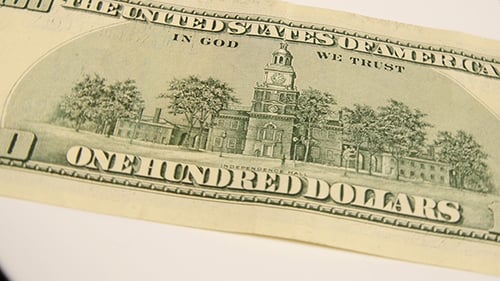 Back Of Dollar Bill