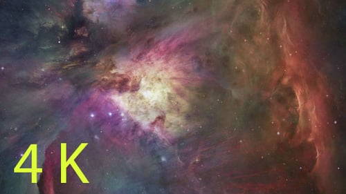 Endloser Weltraumnebel
