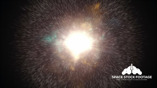 Fast Light Burst Reveal in Cosmic Space