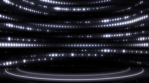 Dynamic Stage Lights Background Animation Loop