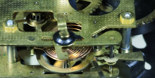 Mécanisme de l'horloge d'échecs 9