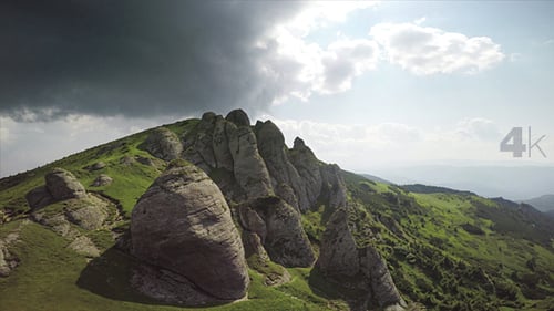 Dramatisch Felsen
