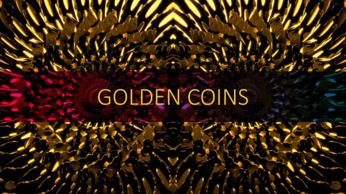 Goldene Münzen