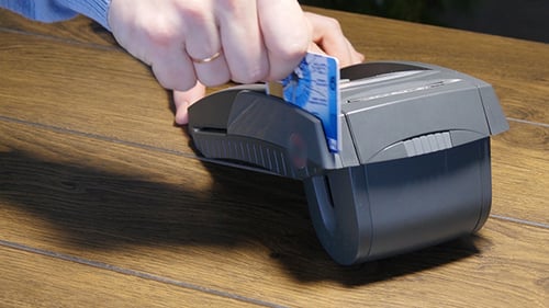 Payment With A Credit Card Through Terminal