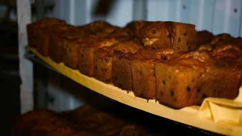 The Finished Cake In a Candy Store