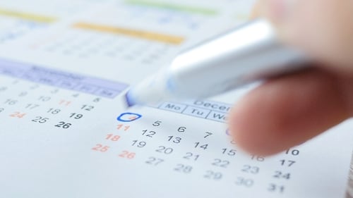 The Number Of Calendar December