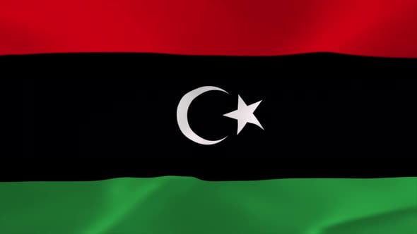 Libya Waving Flag Animation 4K Moving Wallpaper Background, Backgrounds ...
