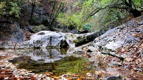 Peaceful Waterfall