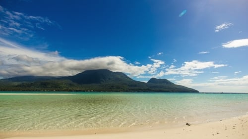 Beautiful Beach And Tropical Sea