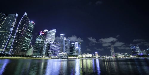 Nachtlichter der Stadt