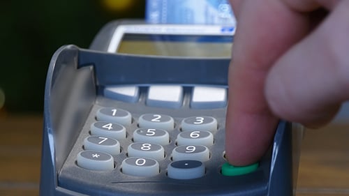 Using Credit Card Terminal For Payment