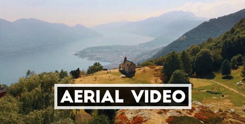 Vidéo aérienne d'Alp en Suisse