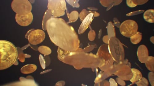 Bitcoin-Regen Schleife