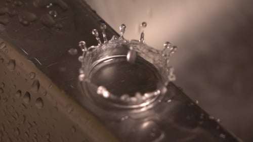 Water Drops Splashing