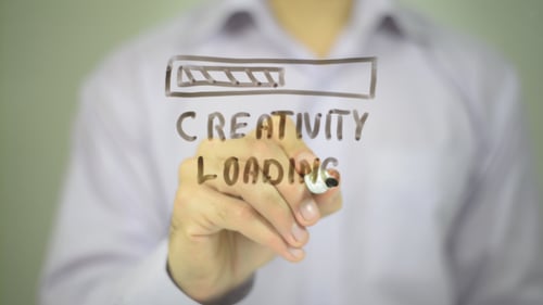 Kreativität laden, Illustration