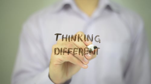 Writing Thinking Different Message