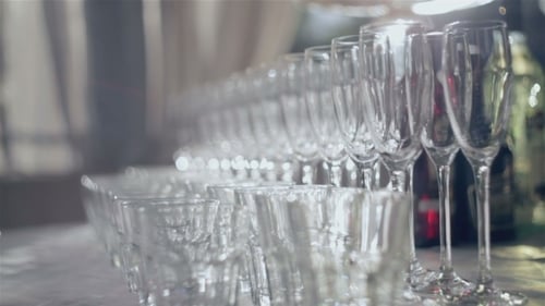 Crystal Glasses For Cocktail Party