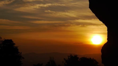 Sunrise At The Mountain