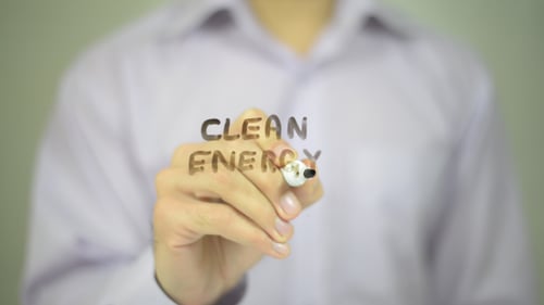Writing Clean Energy on Transparent Surface