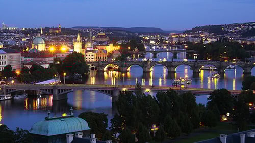 View of Prague, Old Town Square, Czech Republic