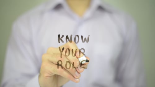 Connaissez votre rôle