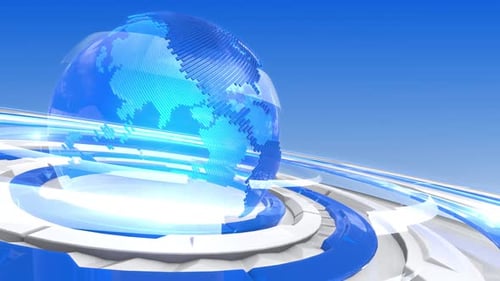 World News Studio Background F45