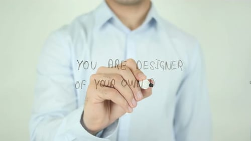 You Have Been Hacked, Man Writing on Screen