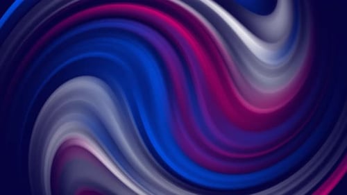 Vibrant Fluid Color Swirl Abstract Background Loop