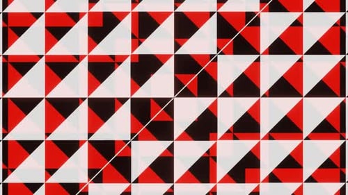 Abstract Geometric Pattern Loop Background Animation