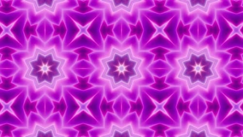 Violettes Kaleidoskop Loop 4K 12