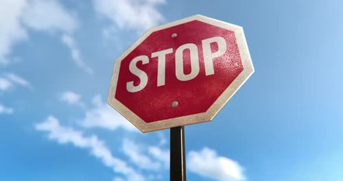 Stoppschild 4K