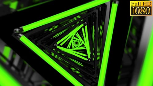 Geometric Tunnel Vj Loops V3