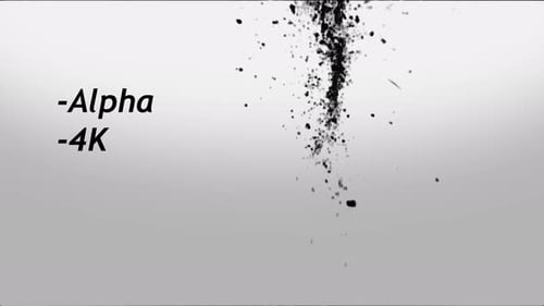 Zu den Schmutzladungen und Sand gehören Alpha