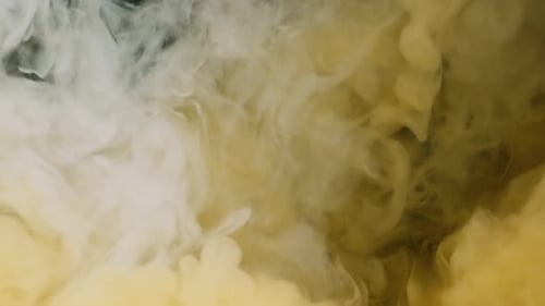 Watercolors Mixture Fading in Water