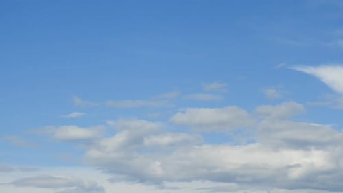 Wolken, Zeitraffer, schöner blauer Himmel mit Wolken