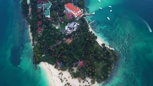 Drone Shoot Of Island In Dominican Republic The Bacardi Island In 60 Fps 3