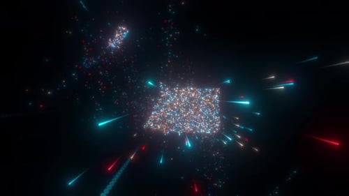 Abstract Map Of Equatorial Guinea