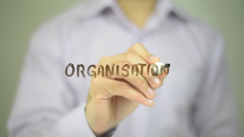 Writing Organization on Transparent Surface