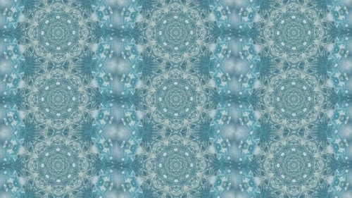 Abstract Animated Kaleidoscope Motion Background