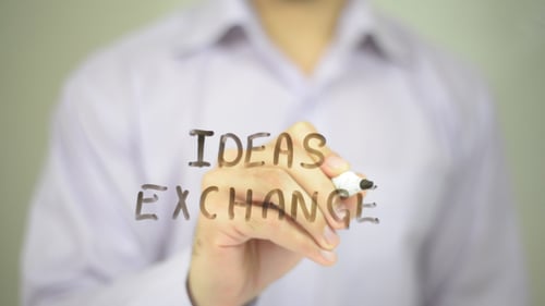 Writing 'Ideas Exchange' Concept