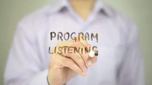 Escucha de programas