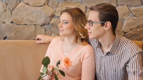 Young Happy Couple On a Romantic Date