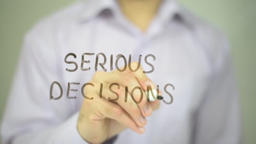 Decisiones serias